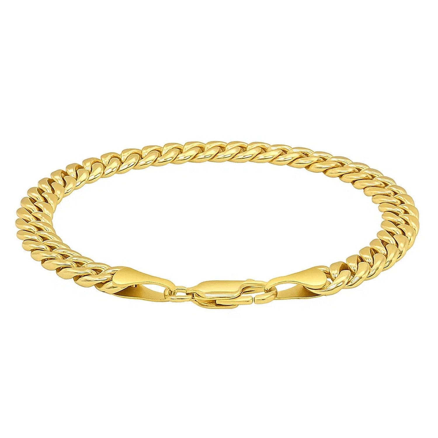 10k Yellow Gold Light Miami Cuban Bracelet (8.00 mm)