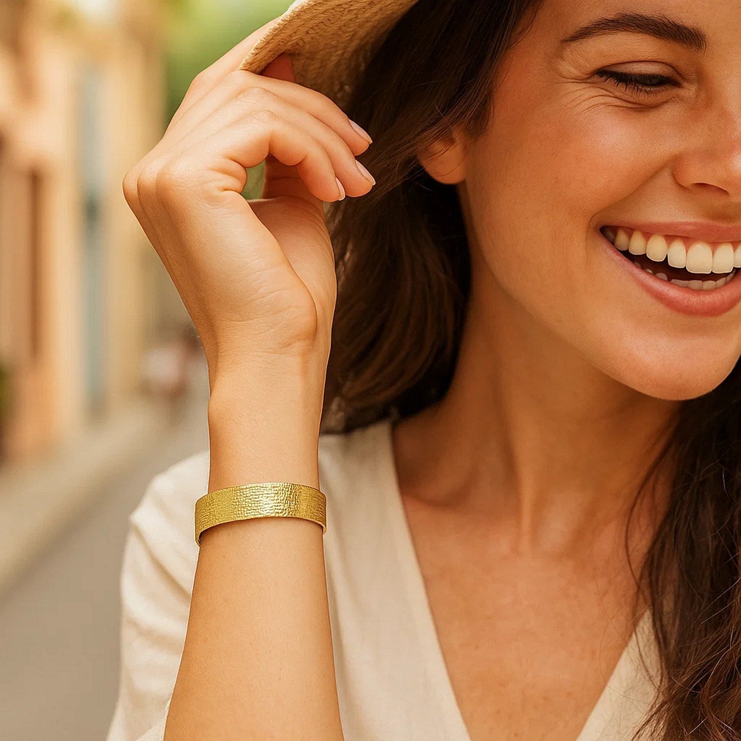 Glacier Bracelet in 14K Yellow Gold (17.90 mm)