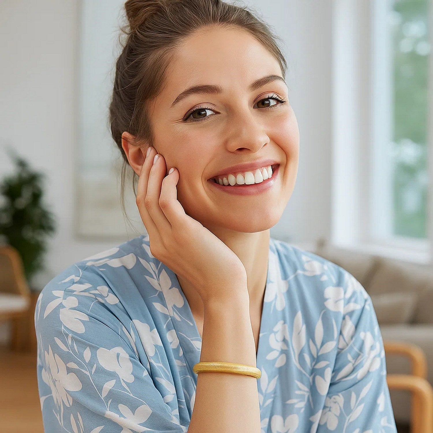 14K Yellow Gold Large Stretch Mesh Bracelet (8.80 mm)