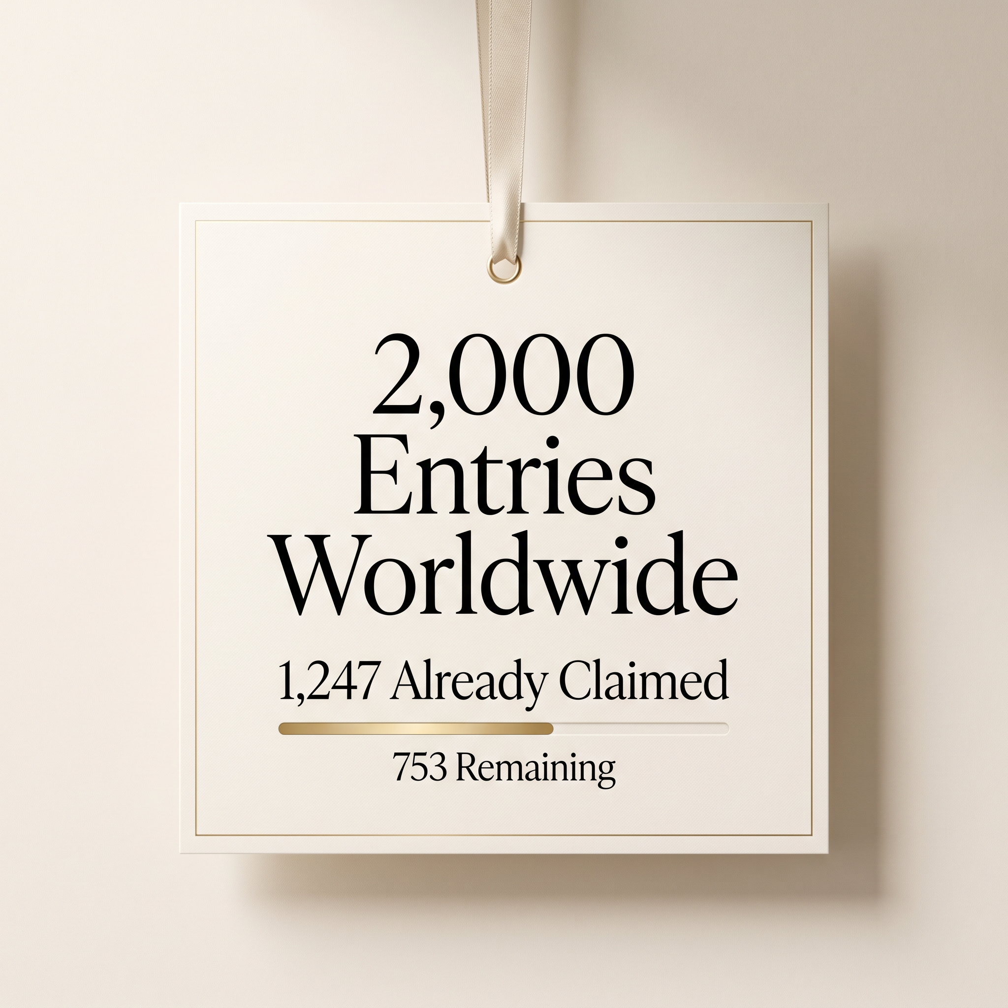 Luxury Entry Voucher